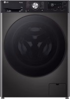 Photos - Washing Machine LG F4Y710BBTA1 black