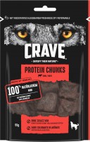 Photos - Dog Food Crave Protein Chunks with Beef 55 g 