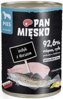 Photos - Dog Food PAN MIESKO Adult Turkey with Cod 