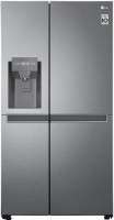 Photos - Fridge LG GS-LV31DSXE stainless steel