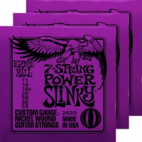 Strings Ernie Ball Slinky Nickel Wound 7-String 11-58 (3-Pack) 