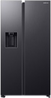 Photos - Fridge Samsung RS68CG885DB1 graphite