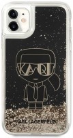 Photos - Case Karl Lagerfeld Liquid Glitter Gatsby for iPhone 11 