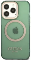 Photos - Case GUESS Metal Outline with MagSafe for iPhone 13 Pro Max 