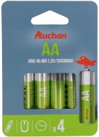 Photos - Battery Auchan  4xAA 1500 mAh