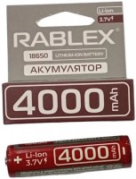 Photos - Battery Rablex 1x18650  4000 mAh Protect