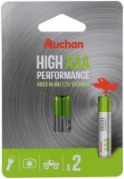 Photos - Battery Auchan  2xAA 1000 mAh