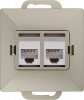 Photos - Socket Abex GTP-20P Satyna beige