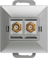 Photos - Socket Abex TV/F/F/P2 Srebrny silver