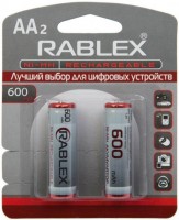 Photos - Battery Rablex 2xAA  600 mAh
