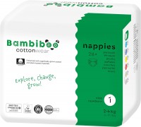 Photos - Nappies Bambiboo Cottonwear Newborn 1 / 28 pcs 