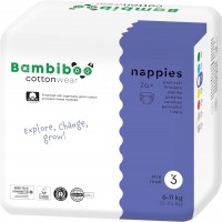 Nappies Bambiboo Cottonwear 3 / 26 pcs 