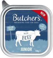 Photos - Dog Food Butchers Grain Free Junior with Beef 150 g 1