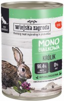 Photos - Dog Food Wiejska Zagroda Canned Adult Monoprotein Rabbit 