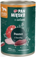 Photos - Dog Food PAN MIESKO Adult Herbs with Duck 400 g 1