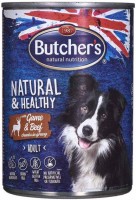 Photos - Dog Food Butchers Adult Natural/Healthy Canned Game/Beef 400 g 1