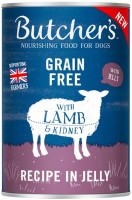 Photos - Dog Food Butchers Grain Free Canned Adult Lamb in Jelly 400 g 1