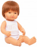Doll Miniland Redhead Boy 31149 