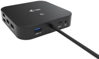 Photos - Card Reader / USB Hub i-Tec USB-C Dual Display Docking Station with Power Delivery 100 W 