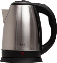 Photos - Electric Kettle Oasis K-10NS stainless steel