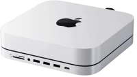 Photos - Card Reader / USB Hub Satechi Stand & Hub for Mac Mini with SSD Enclosure 