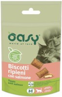 Photos - Cat Food OASY Treats with Salmon 60 g 