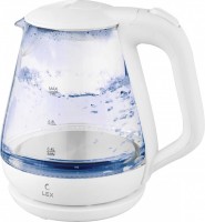 Photos - Electric Kettle Lex LXK 30010-1 1630 W 1.2 L  white