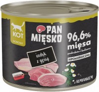 Photos - Cat Food PAN MIESKO Wet Food Adult Turkey with Goose  200 g