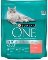 Photos - Cat Food Purina ONE Adult Salmon  800 g