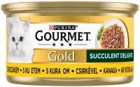 Photos - Cat Food Gourmet Gold Canned Succulent Delights Chicken 85 g 