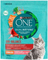 Photos - Cat Food Purina ONE DualNature Natural Defense Sterilised Salmon  750 g