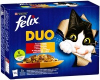 Photos - Cat Food Felix Fantastic Duo Rural Flavors in Jelly  12 pcs