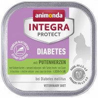 Cat Food Animonda Integra Protect Diabetes Turkey Hearts 100 g 