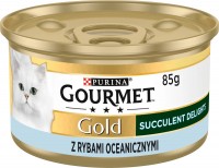 Photos - Cat Food Gourmet Gold Canned Succulent Delights Fish 85 g 