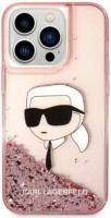 Case Karl Lagerfeld Glitter Karl Head for iPhone 14 Pro Max 