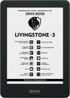 Photos - E-Reader ONYX BOOX Livingstone 3 
