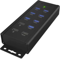 Card Reader / USB Hub Icy Box IB-HUB1703-QC3 
