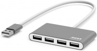 Card Reader / USB Hub Port Designs USB-A Hub 4X USB-A 2.0 Ports 