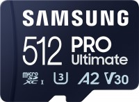 Photos - Memory Card Samsung PRO Ultimate + Reader microSDXC 512 GB