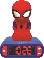 Radio / Table Clock Lexibook Spider-Man Nightlight Alarm Clock 