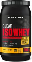 Photos - Protein Body Attack Clear Iso Whey 0.9 kg