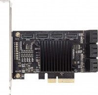 Photos - PCI Controller Card Frime ECF-PCIEto10SATAIII001 