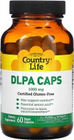 Photos - Amino Acid Country Life DLPA Caps 60 cap 