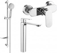 Photos - Bath Tap Set Mexen Milo DF40 71314DF40-00 