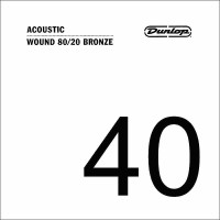 Strings Dunlop 80/20 Bronze Single 40 