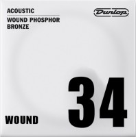 Strings Dunlop Phosphor Bronze Single 34 