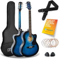 Acoustic Guitar 3rd Avenue Full Size Cutaway Acoustic Guitar Pack 