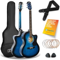 Acoustic Guitar 3rd Avenue Full Size Cutaway Electro Acoustic Guitar Pack 