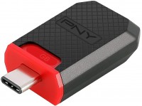 Photos - USB Flash Drive PNY Elite USB 3.1 Type-C 256Gb 