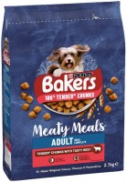 Dog Food Bakers Adult Meaty Meals Beef 2.7 kg